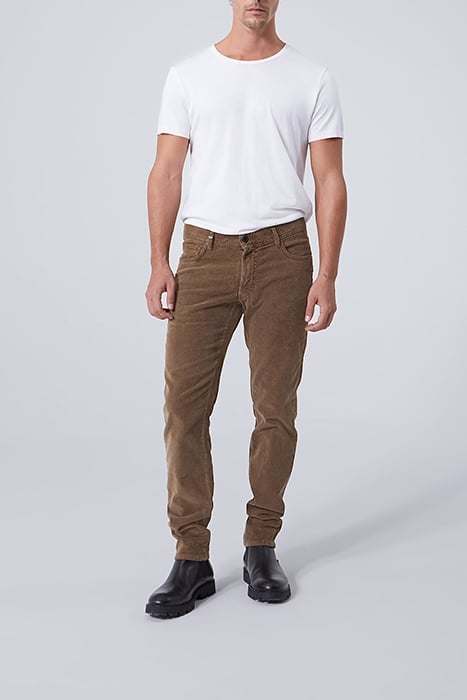 CAPPUCCINO CORDUROY SLIM TROUSERS CAPPUCINO 3
