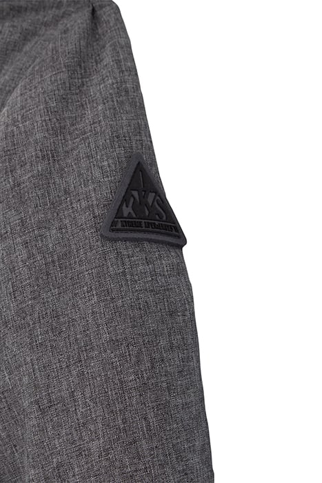 BOYS’ GREY PARKA WITH NEON GREEN LINING GREY 5