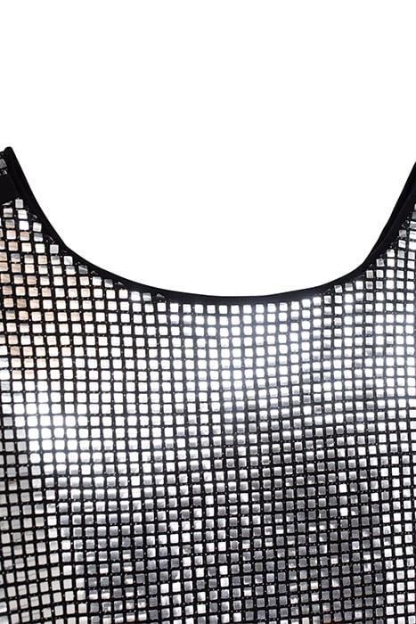 GIRLS’ SILVER GREY SQUARE SEQUIN DRESS GREY 4