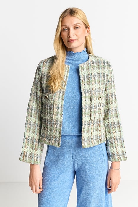 TWEED JACKET MATCHA 1