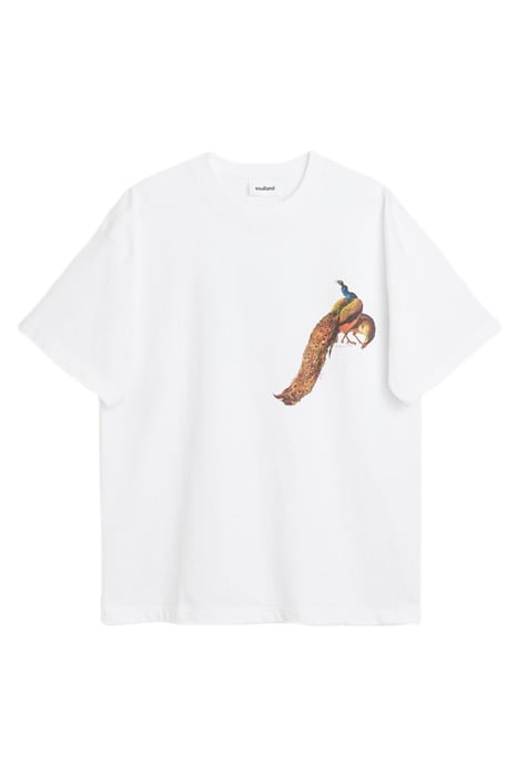 KAI PEACOCK T-SHIRT WHITE 1