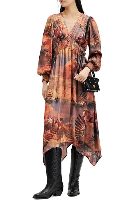 ESTELLE COLCA DRESS CANYON PURPLE 4