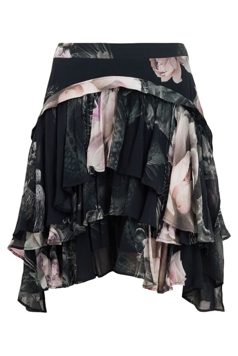 CAVARLY VALLEY SKIRT JET BLACK 4