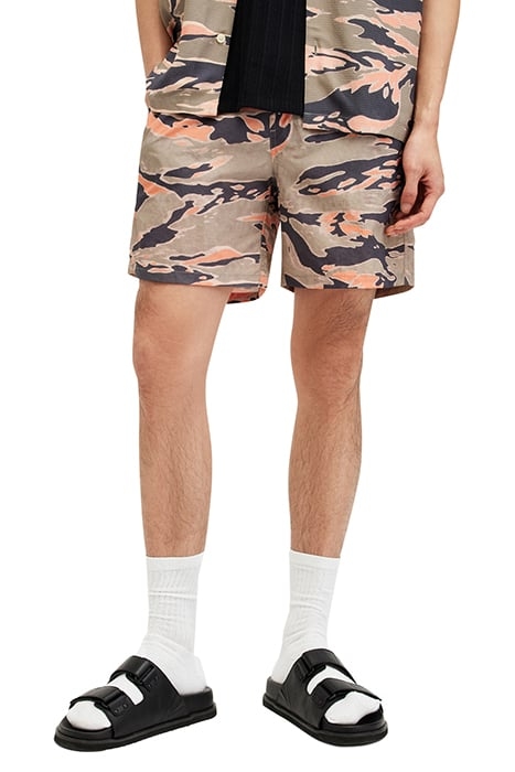 SOLAR CAMO SWIMSHORT WASHED BLACK 6