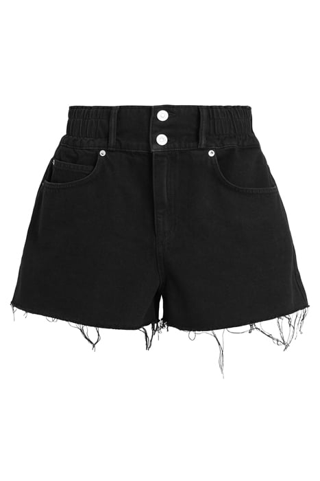 HAILEY DENIM SHORT WASHED BLACK 5