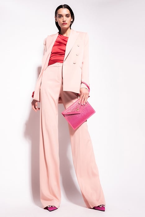 ELEGANTE GIACCA ENVER SATIN LUCIDO CAMEO ROSE 1