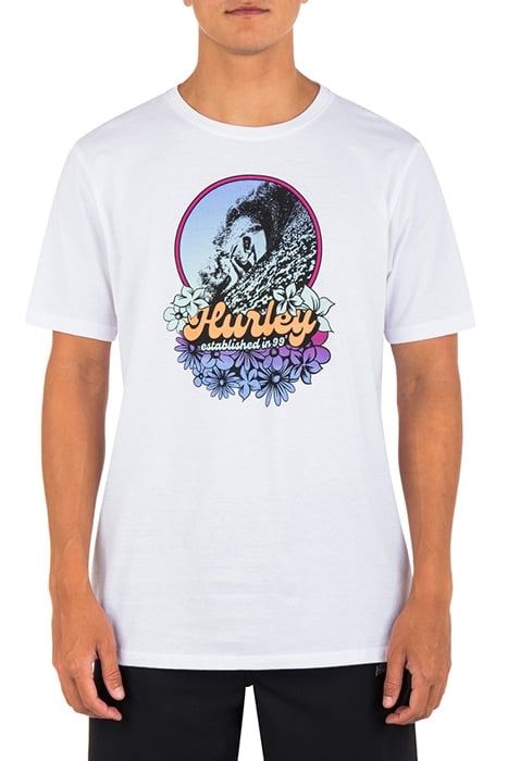 EVD POSTERED UP SHORT SLEEVE WHITE 1