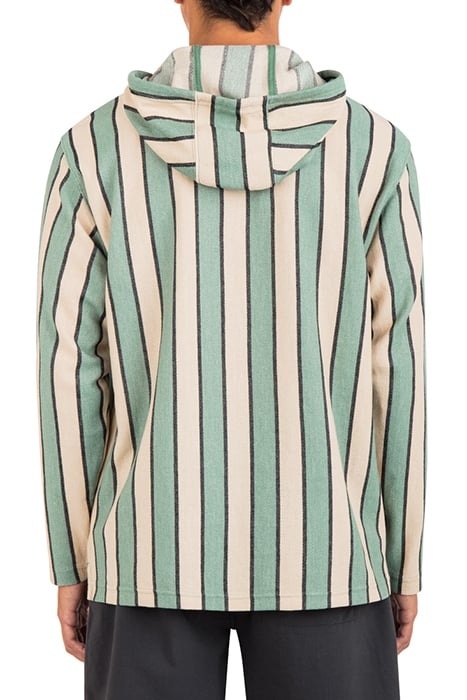 OG HOODED PONCHO CILANTRO 2