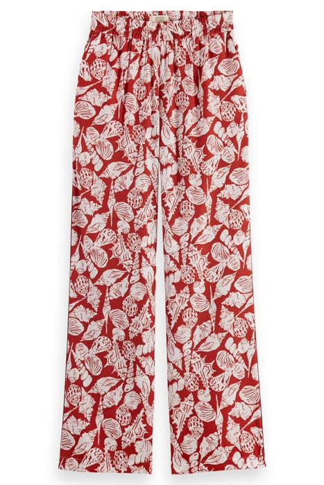 GIA SHELL BATIK PRINTED PANT SHELL BATIK TERRACOTTA 3