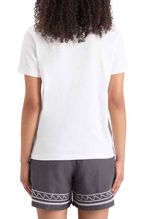 REGULAR FIT LEFT CHEST ARTWORK T-SHIRT WHITE 2