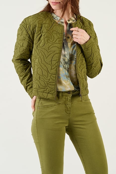 TROUSER WOVEN LONG 2400183 AVOCADO 5