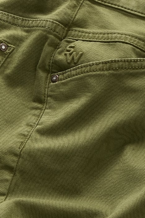 TROUSER WOVEN LONG 2400183 AVOCADO 7