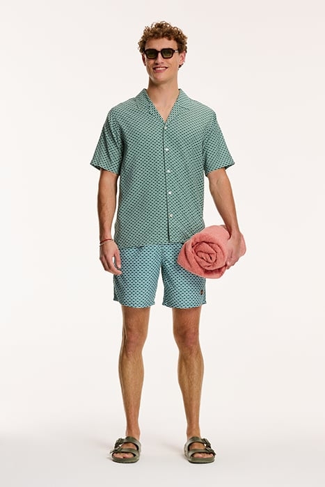 SHORTSLEEVE HAMMAM CILANTRO GREEN 5