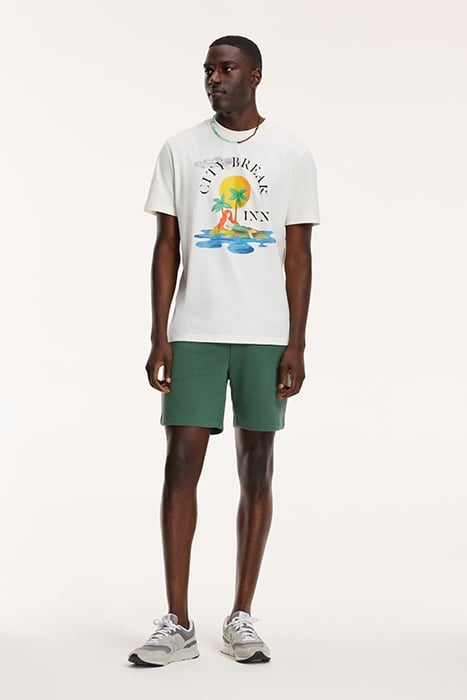 CITY BREAK INN T-SHIRT JET STREAM WHITE 3