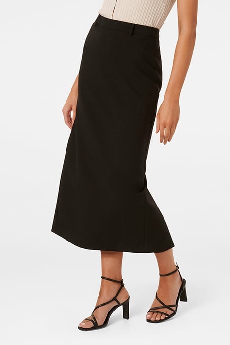 SAMANTHA COLUMN SKIRT BLACK 5