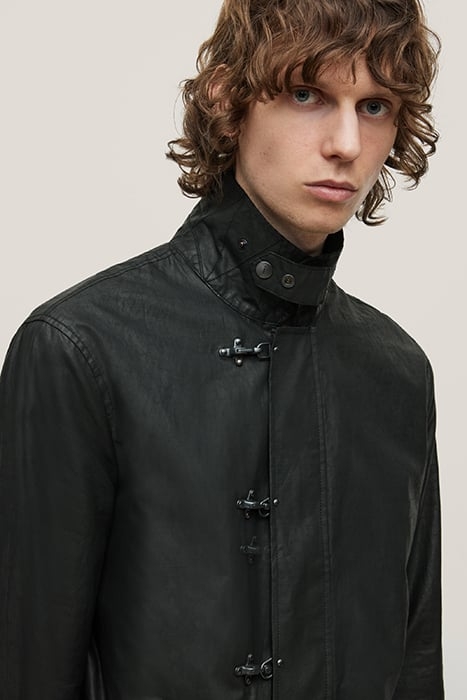 TOGGLE FRONT CLOSURE OUTERWEAR BLACK 2