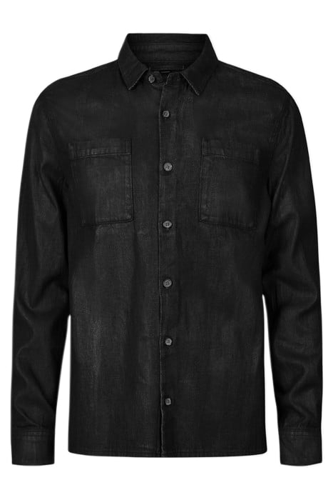 COLE REGULAR FIT L/S SHIRT BLACK 1