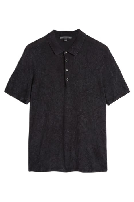 CHATHAM REGULAR FIT SS P OLO WITHPIGMENT BLACK 2