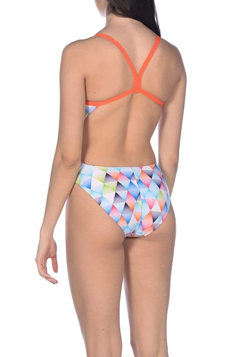 W LINEAR TRIANGLE CHALLENGE BACK ONE PIE WHITE MULTI-NECTARI 6