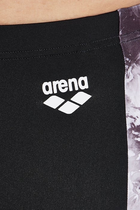 MEN'S SWIM JAMMER ALLOVER BLACK-BLACK MULTI 6