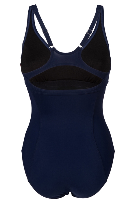 WOMEN'S BODYLIFT SWIMSUIT MARINA EYE BAC NAVY-BRIGHT BLUE-PE 5