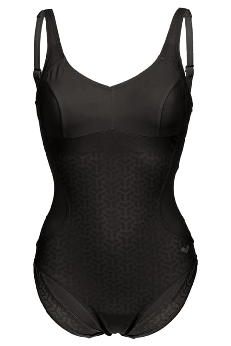 WOMEN'S BODYLIFT SWIMSUIT MANUELA U BACK BLACK 4