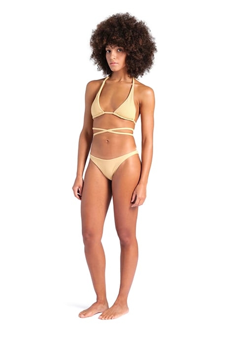 WOMEN'S ARENA TECH WOOL TRIANGLE BIKINI SAND 3