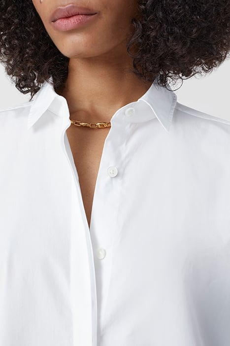 PLACKET DETAIL SHIRT WHITE 5