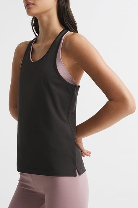 JADE-PERFORMANCE SPORTS TOP BROWN 5