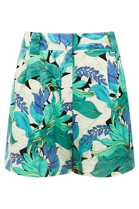 DANA-VISCOSE SHORTS AQUAMARINE 4