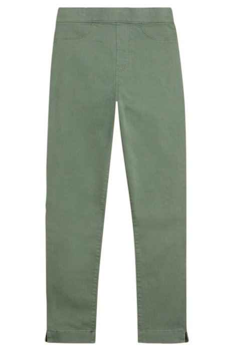JANEY CROP JEGGING MID GREEN 1