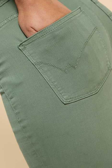 JANEY CROP JEGGING MID GREEN 3
