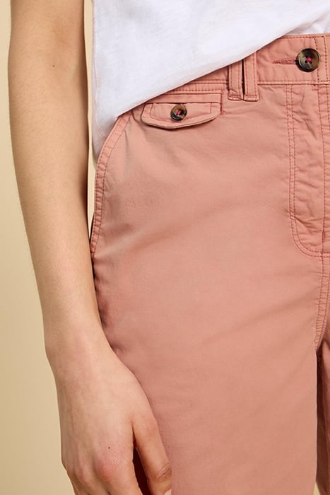 HAYLEY CHINO SHORTS MID PINK 3
