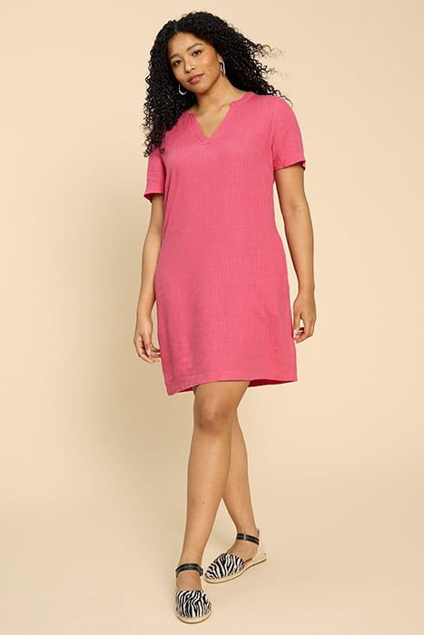 LYDIA SHIFT DRE MID PINK 1