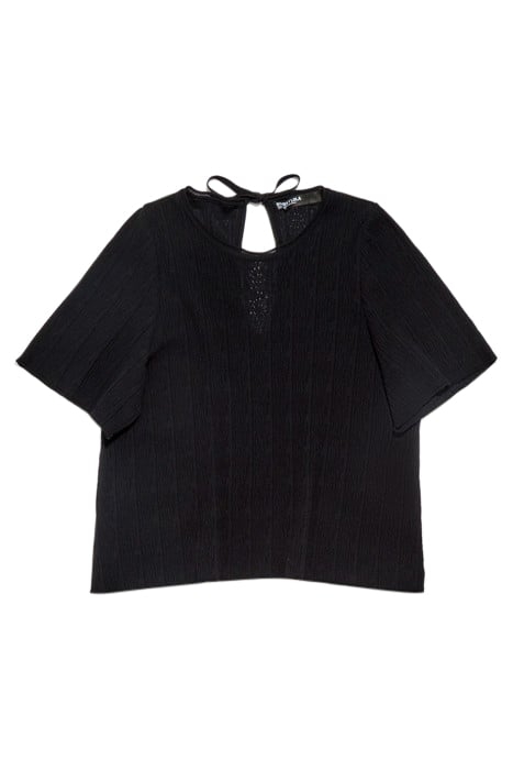 BLACK KNIT SWEATER 3