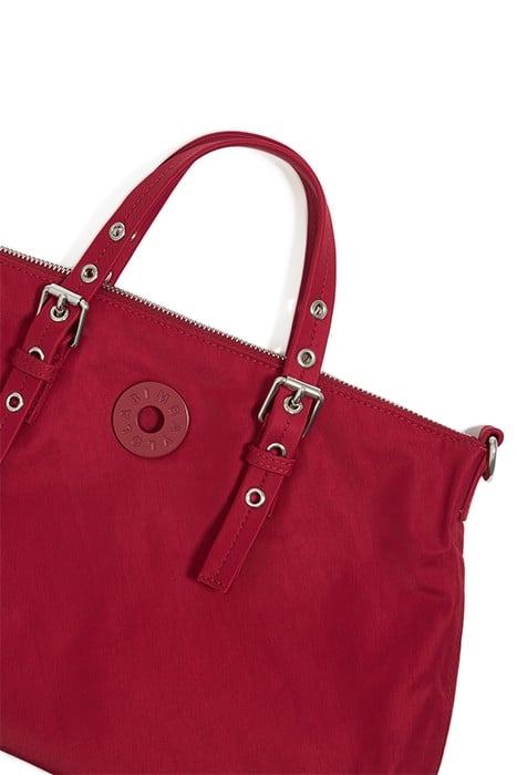 MEDIUM RED SHOPPER BAG 3