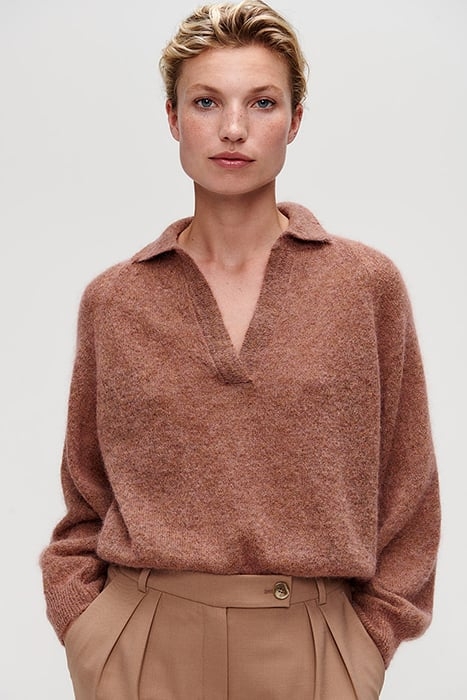 EZRA WOOL PANTS CINDER ROSE 3