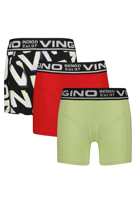 3-PACK MIX FIERY RED 1