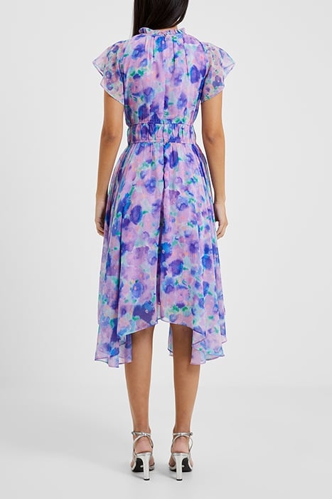 GRETHA CRINKLE RECYCLED DRESS PURPLE 2