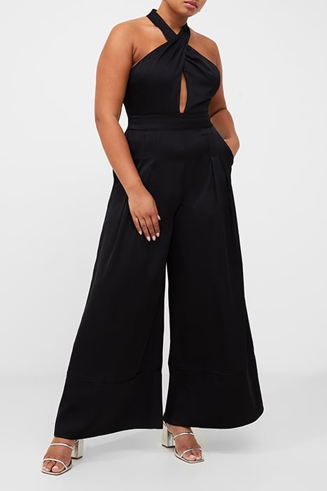 HARLOW SATIN JUMPSUI BLACK 1