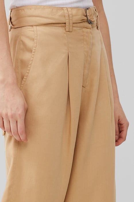 ELKIE TWILL TROUSER BROWN 4