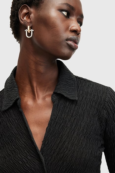 CONNIE MIDI DRESS BLACK 6