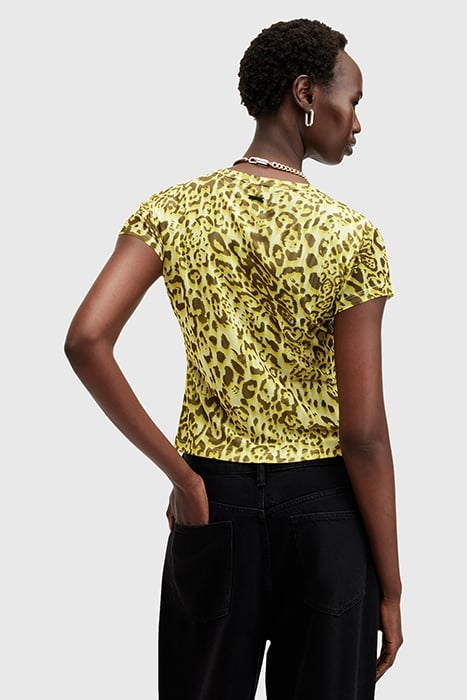 ELLIE MESH TEE TERESA LIME GREEN 2