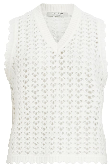 VIVIAN TANK CHALK WHITE 5