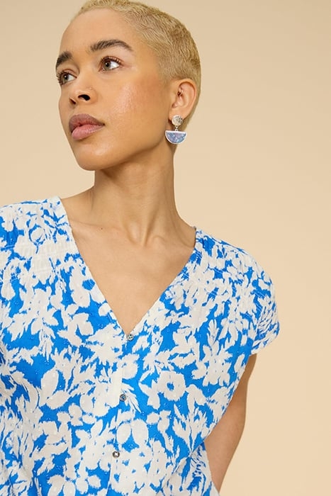 RAE COTTON VEST BLUE 4