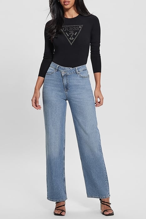 GUESS ECO LS CN LOGO BODY JET BLACK A996 3