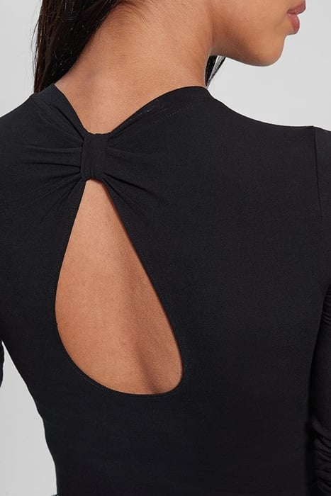 GUESS ECO LS CN LOGO BODY JET BLACK A996 7