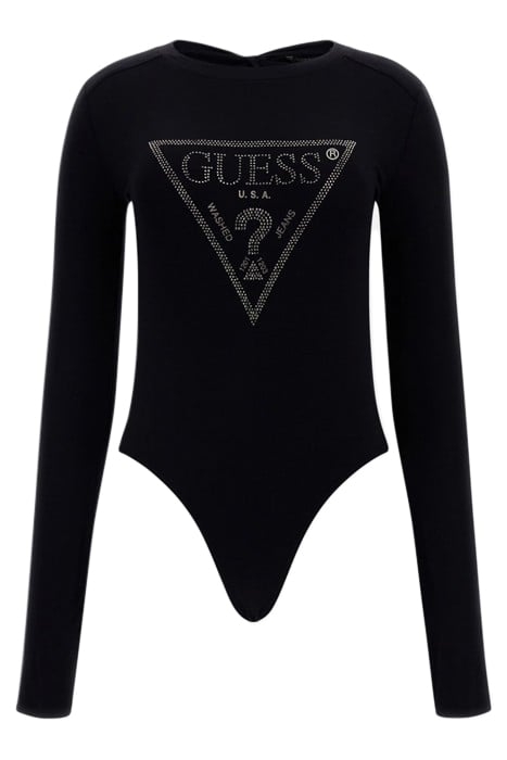 GUESS ECO LS CN LOGO BODY JET BLACK A996 4