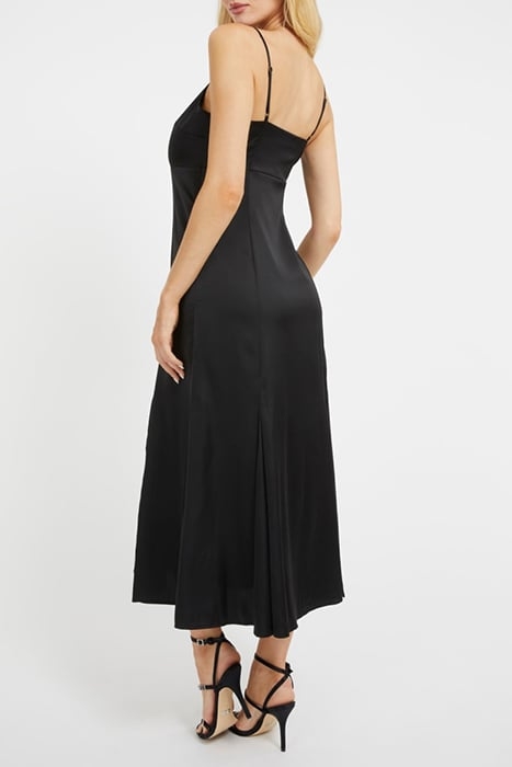 GUESS ECO SL MONIQUE DRESS JET BLACK A996 2