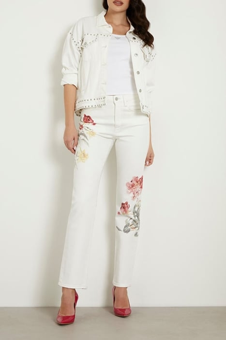 GUESS ECO GIRLY KIKOI FLOWER WHITE 3